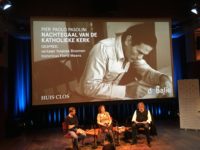 Floris Meens Yolanda Bloemen Ben van Melick Pasolini presentatie uitg Huis Clos De Balie 29 april 2017. Foto: Robert van Altena
