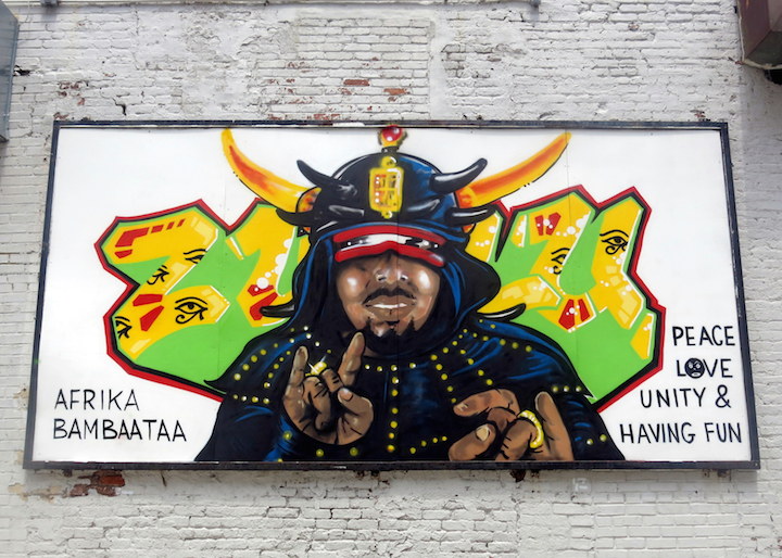 Afrika Bambaataa Born in the Bronx NYC Born in the Bronx: A Visual Record of the Early Days of Hip Hop Continues through 7.26 at Gavin Brown’s Enterprise in the West Village
